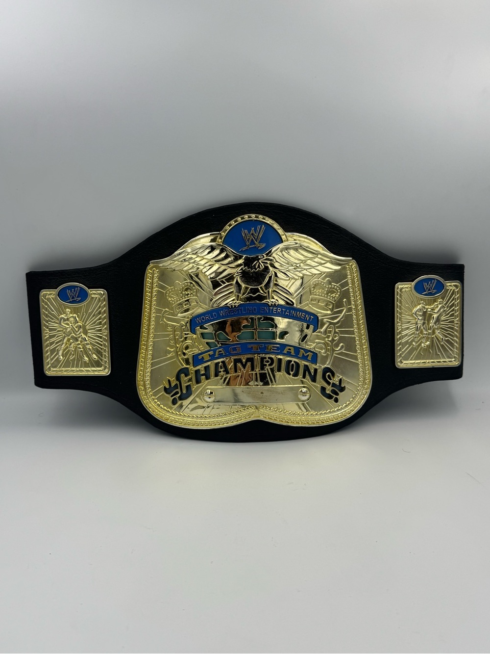 Vintage 2003 WWE JAKKS Pacific World Tag Team Championship Kids Belt Y2K